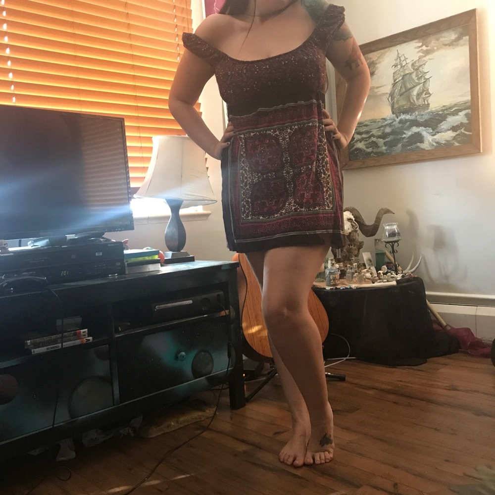 A country dress